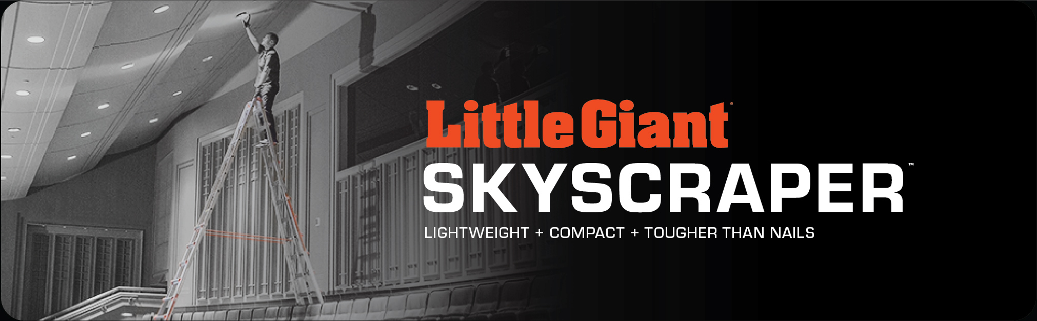 Little Giant Ladders, SkyScraper, M21, 11-21 Foot, Stepladder